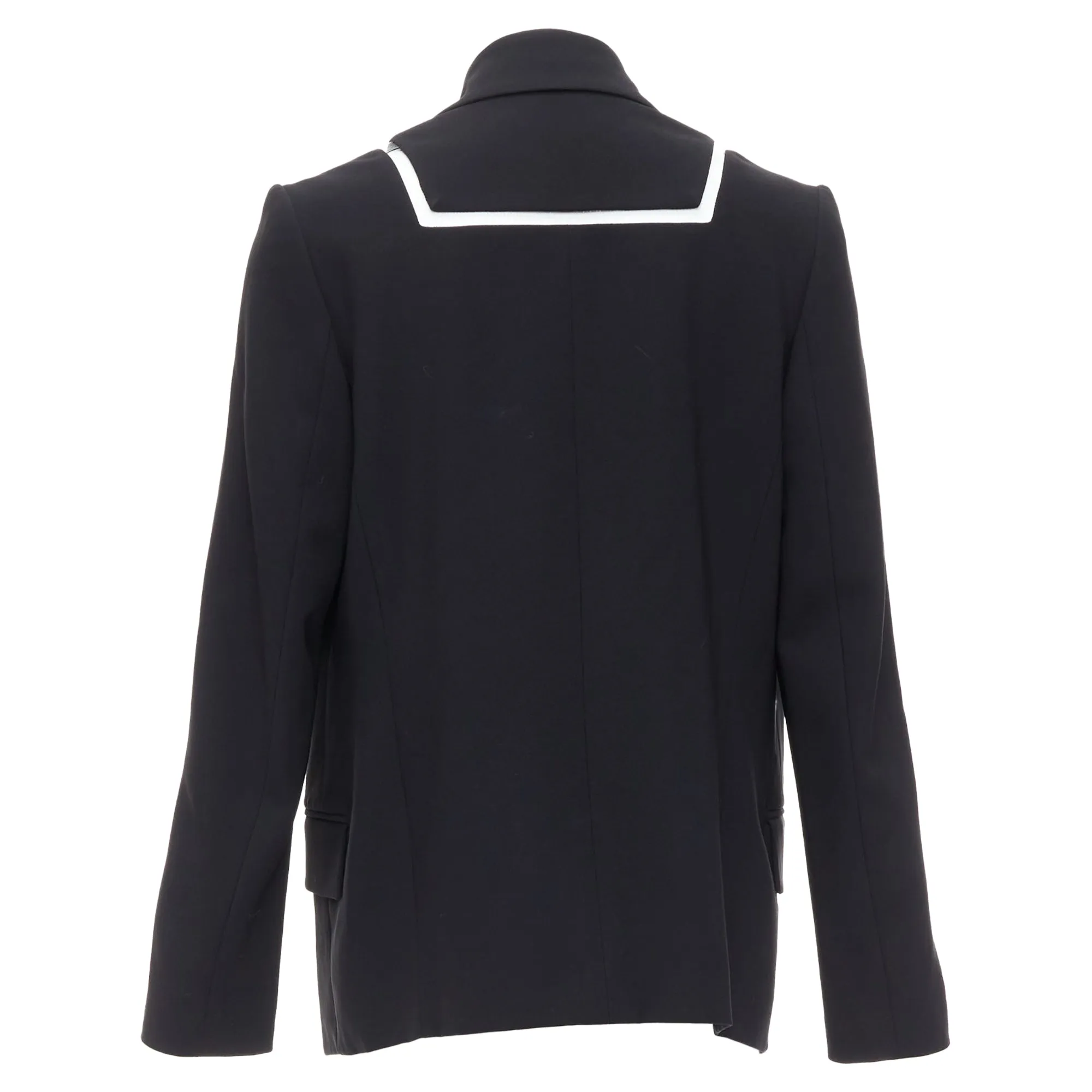 Alexander Wang Fish Wise Cut Out Long Blazer Jacket