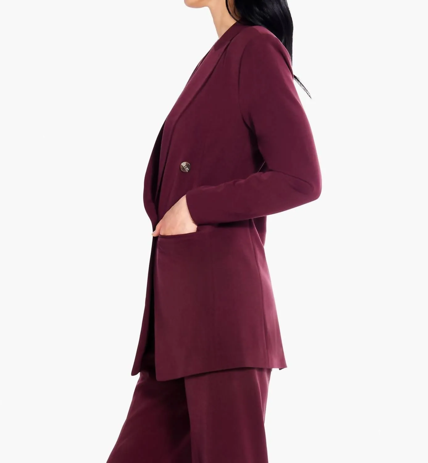 Avenue Blazer In Redwood