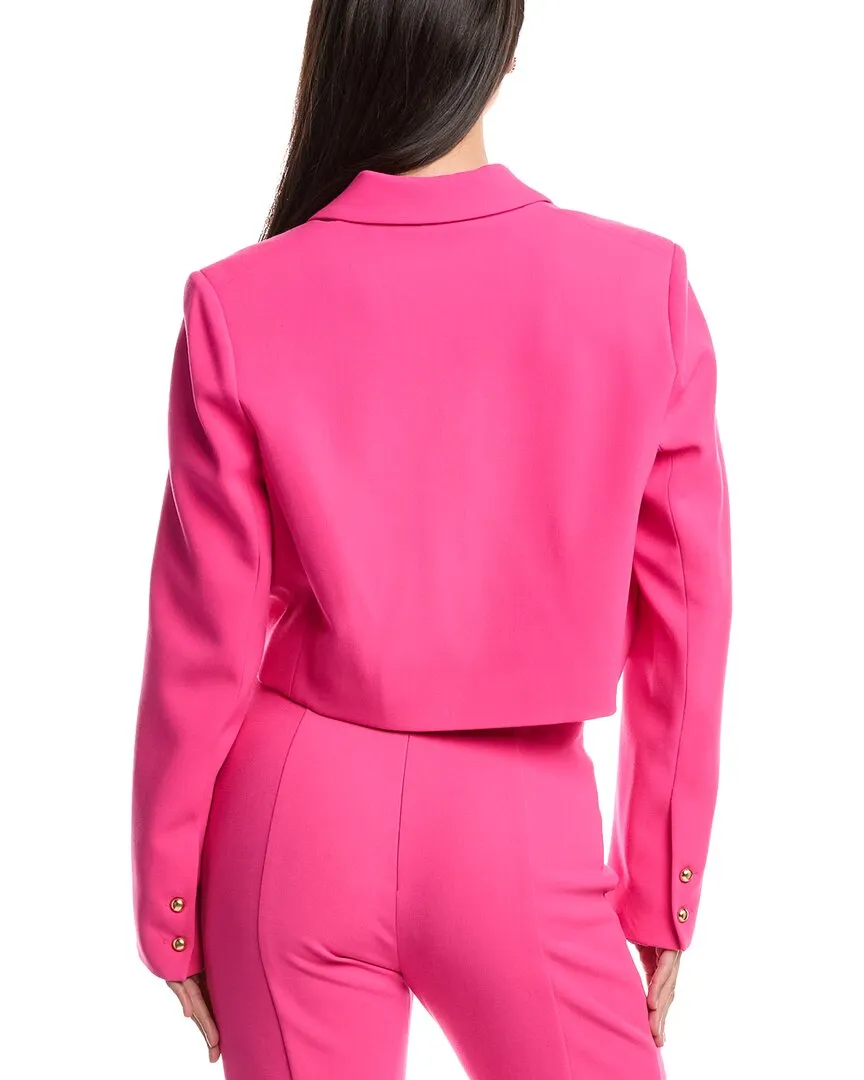 Black Halo Hugo Crop Blazer