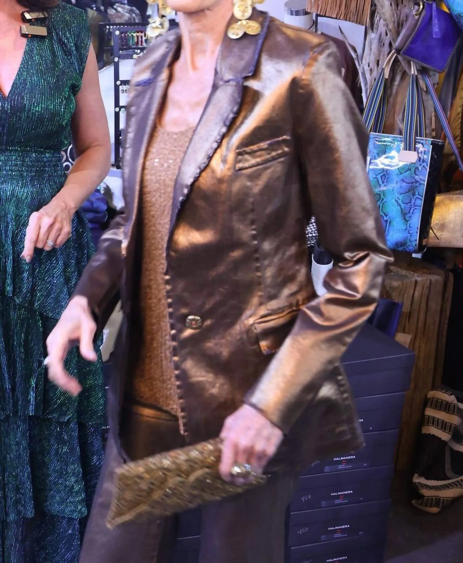 Blazer In Bronze