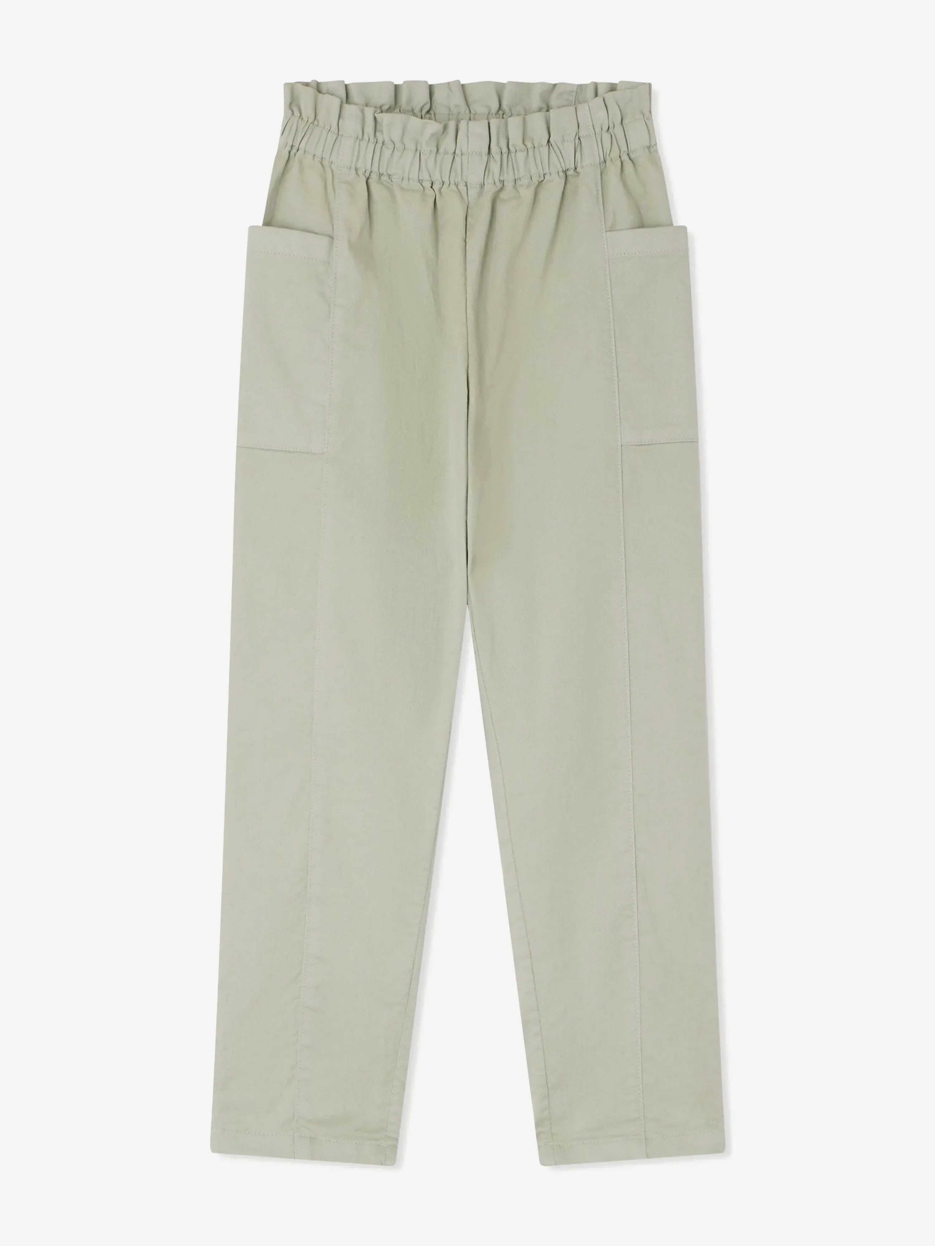 Bonpoint Girls Tiche Trousers in Green