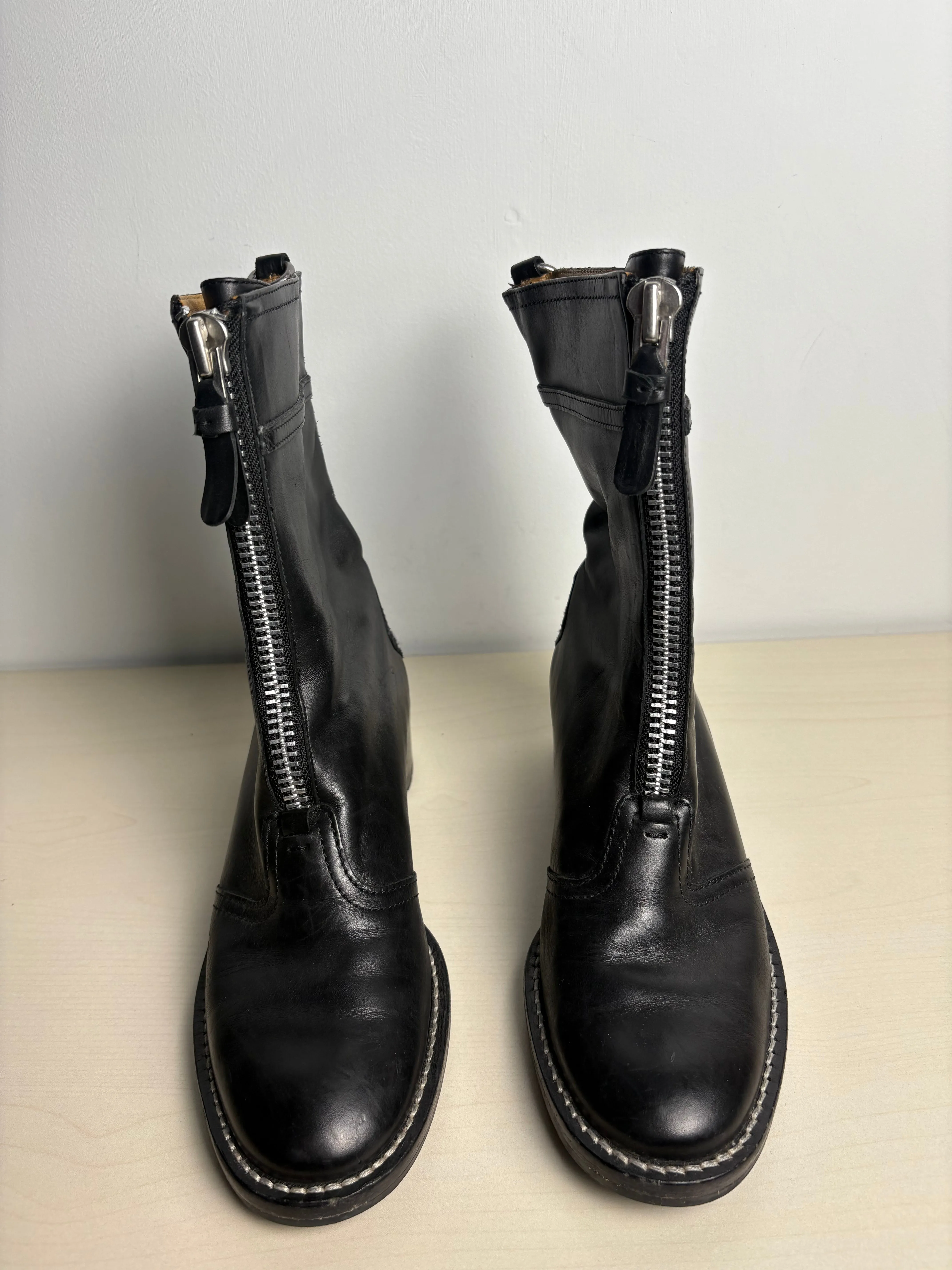 Boots Ankle Flats By Cole-haan In Black, Size: 6.5 cole haan