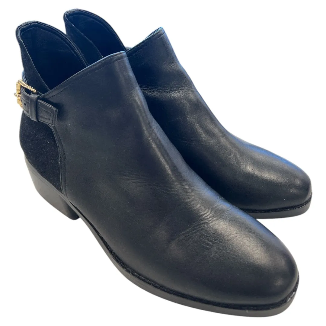 Boots Ankle Flats By Cole-haan In Black, Size: 7.5 cole haan
