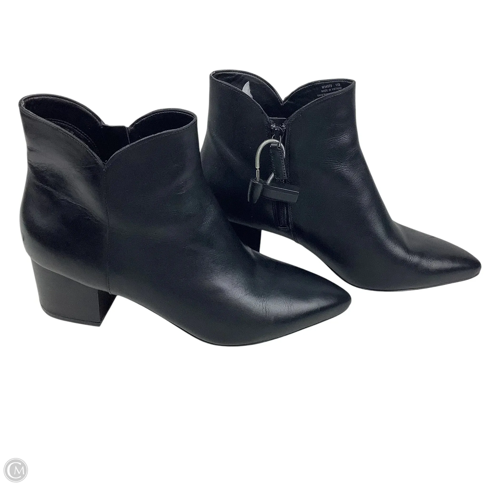 Boots Ankle Heels By Cole-haan In Black, Size: 11 cole haan