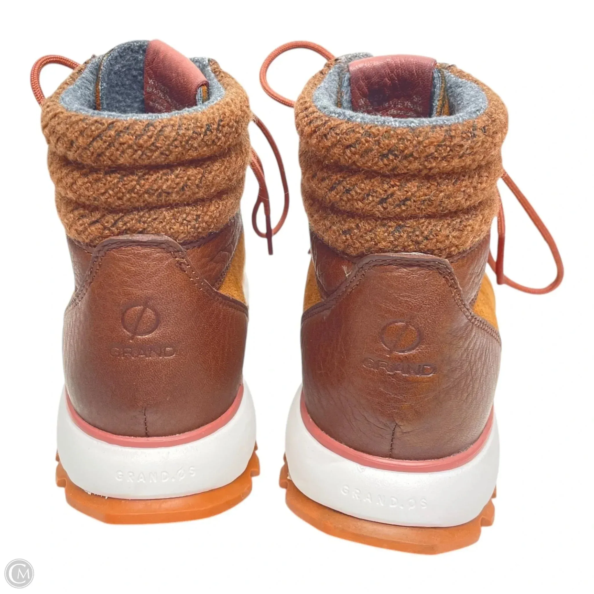 Boots Combat By Cole-haan In Brown, Size: 5 cole haan