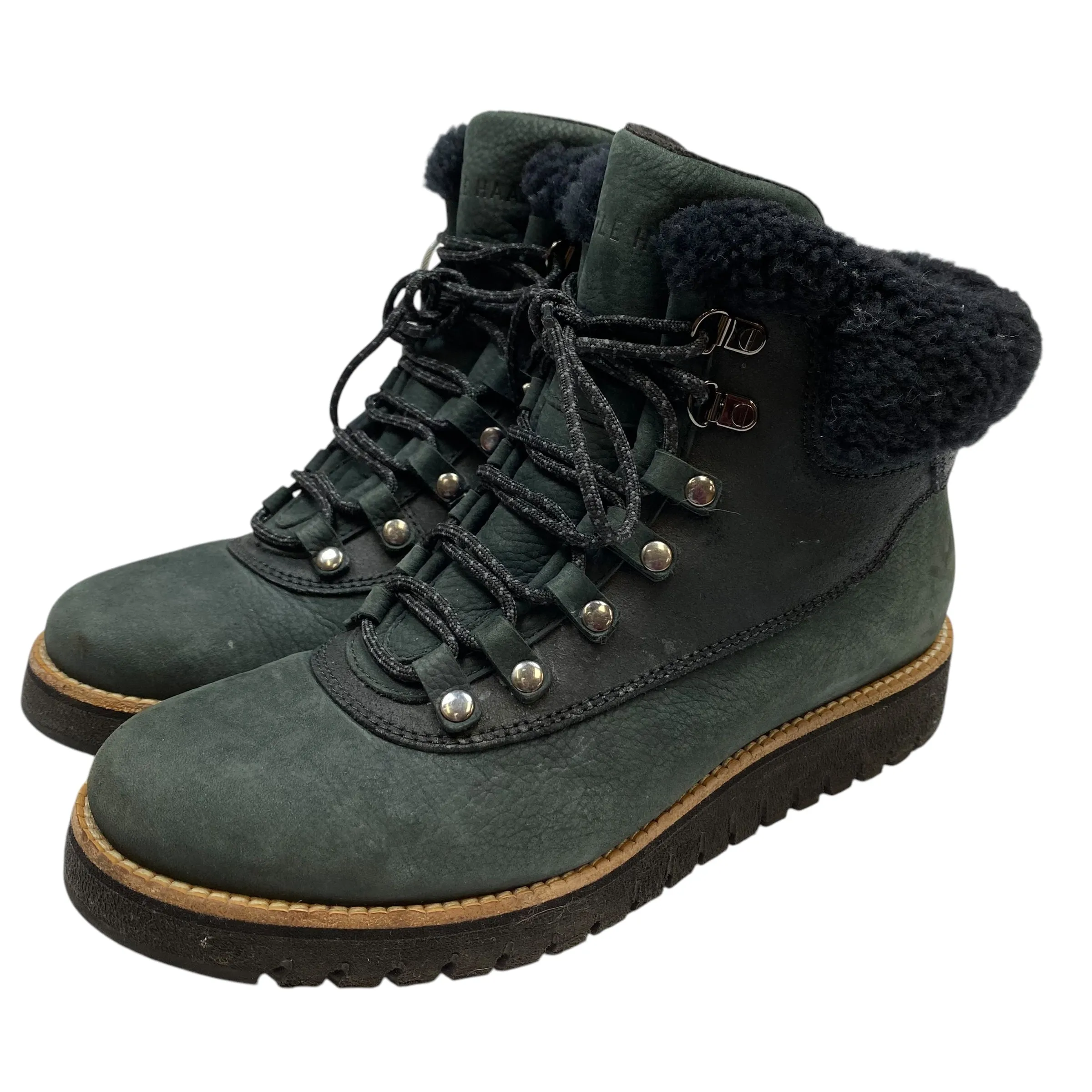 Boots Designer By Cole-haan In Green, Size: 7.5 cole haan