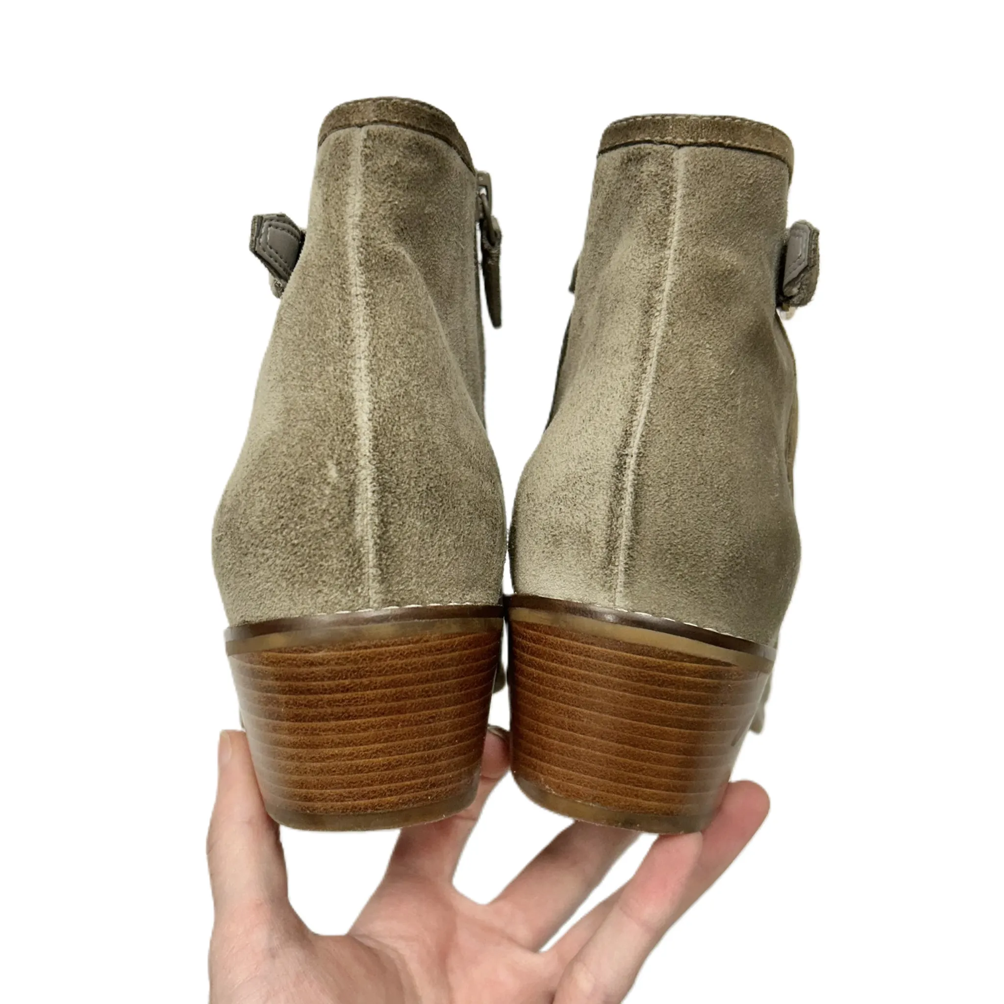 Boots Designer By Cole-haan In Taupe, Size: 10.5 cole haan
