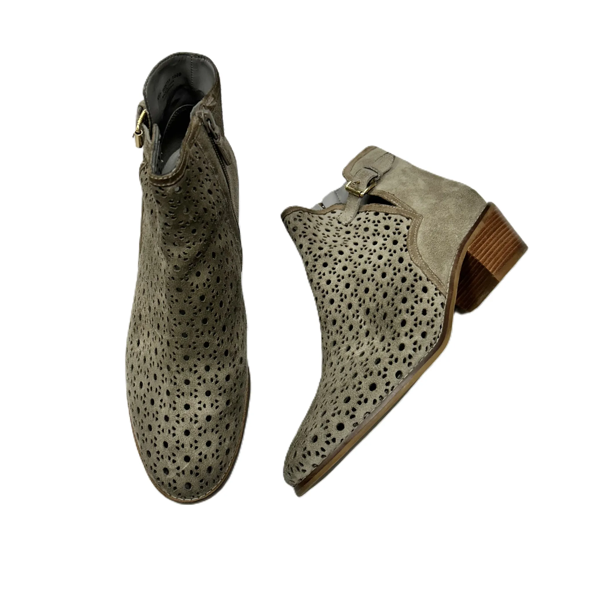 Boots Designer By Cole-haan In Taupe, Size: 10.5 cole haan
