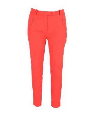 Boss by Hugo Boss Slim-Fit Trousers in Orange Cotton