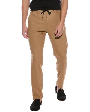 BOSS Hugo Boss Drawstring Wool-Blend Trouser