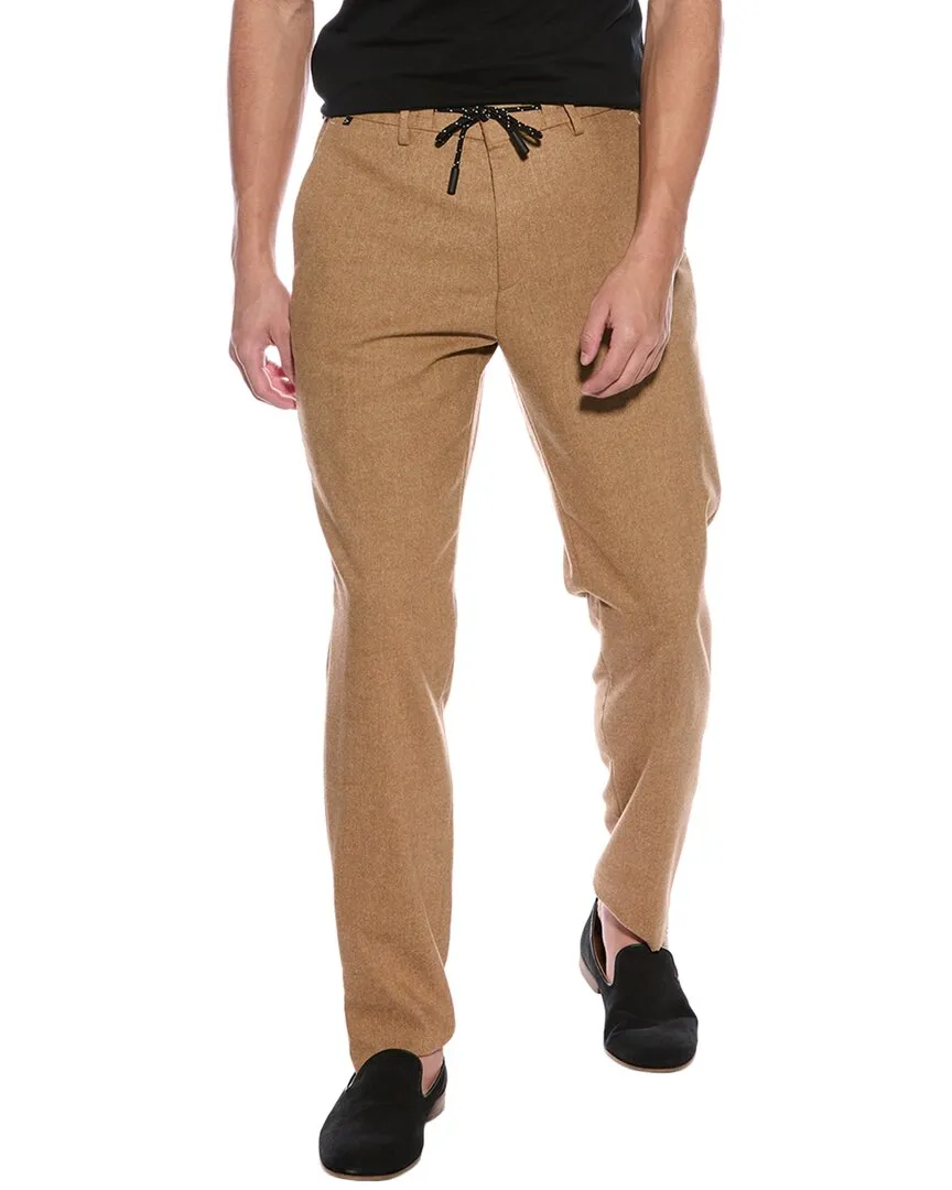 BOSS Hugo Boss Drawstring Wool-Blend Trouser