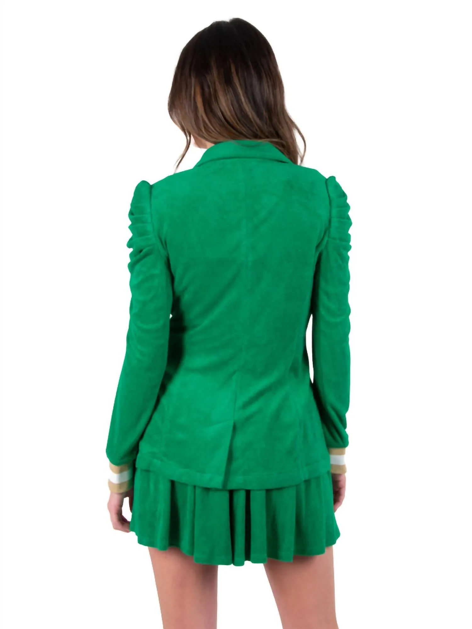 Bradshaw Blazer In Jellybean Terry