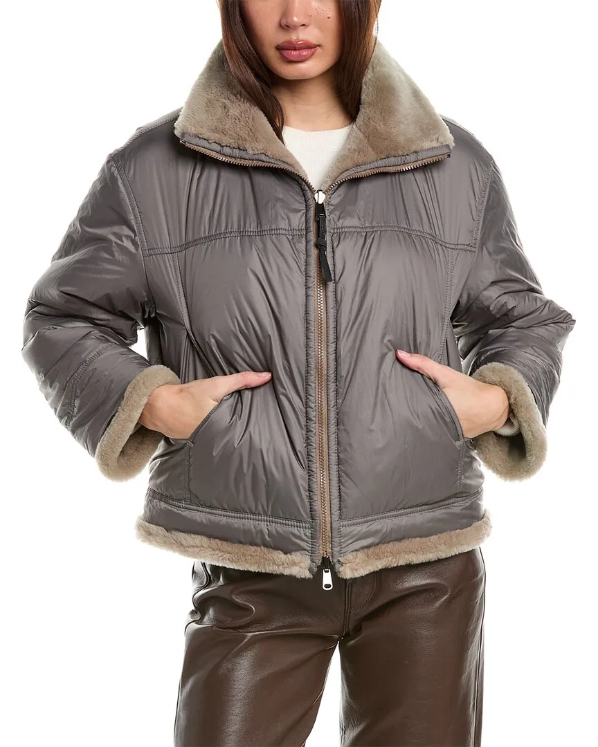 Brunello Cucinelli Reversible Sheepskin Jacket