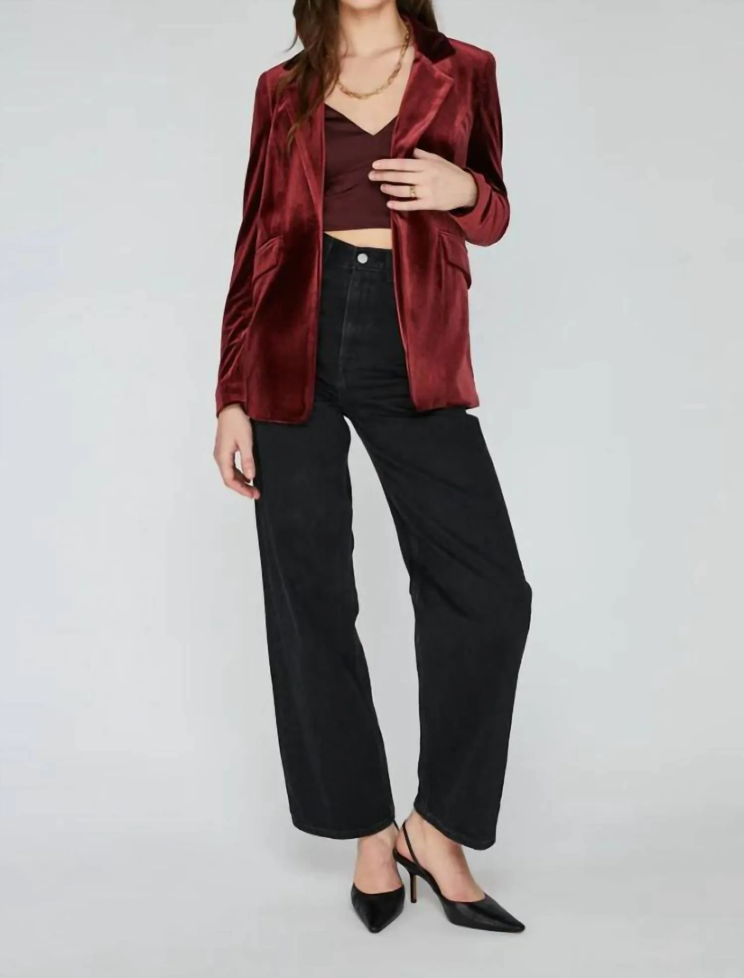 Candace Jacket In Rum