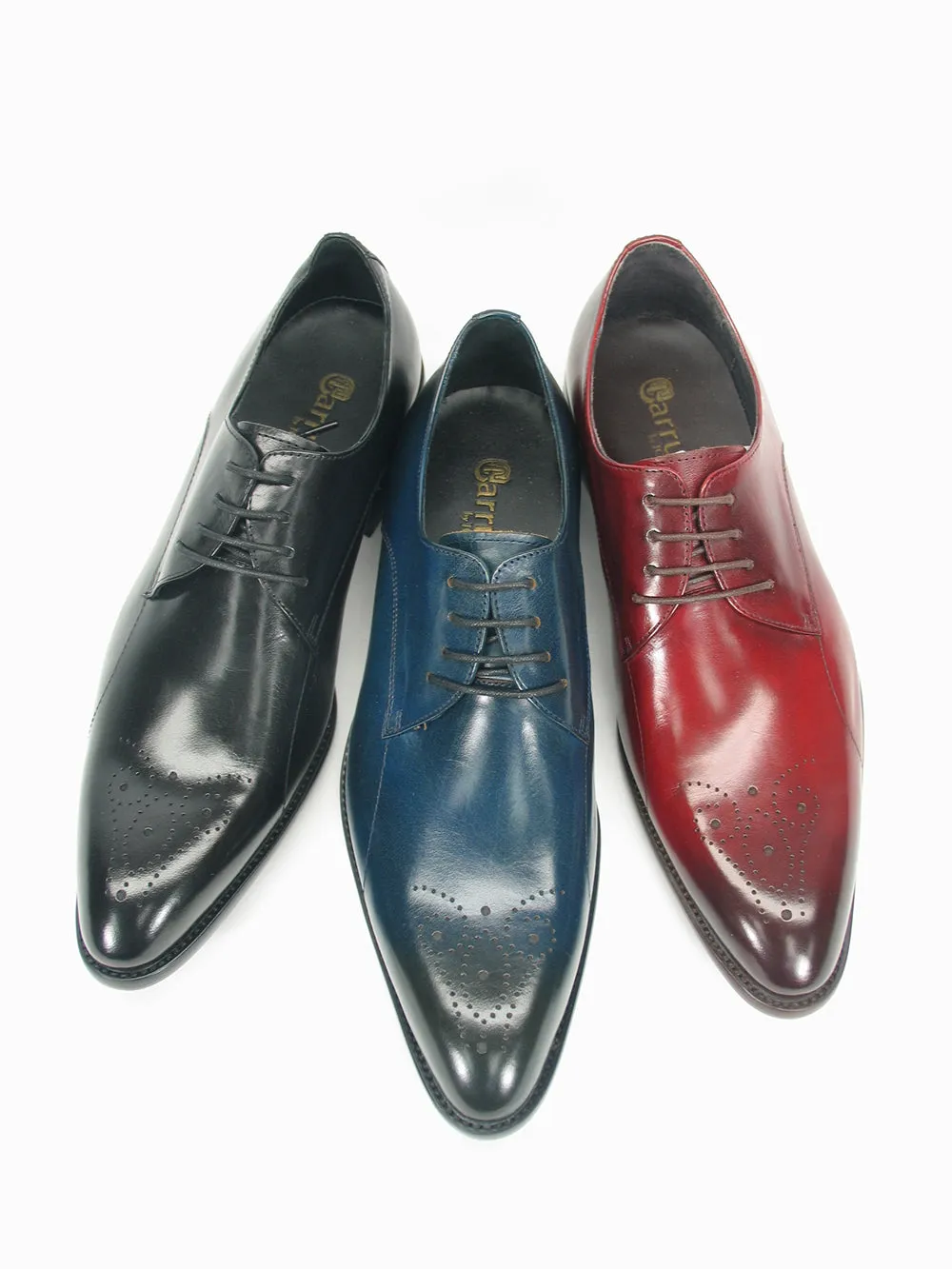 Carrucci KS479-04 Signature Lace-up Oxford - Navy