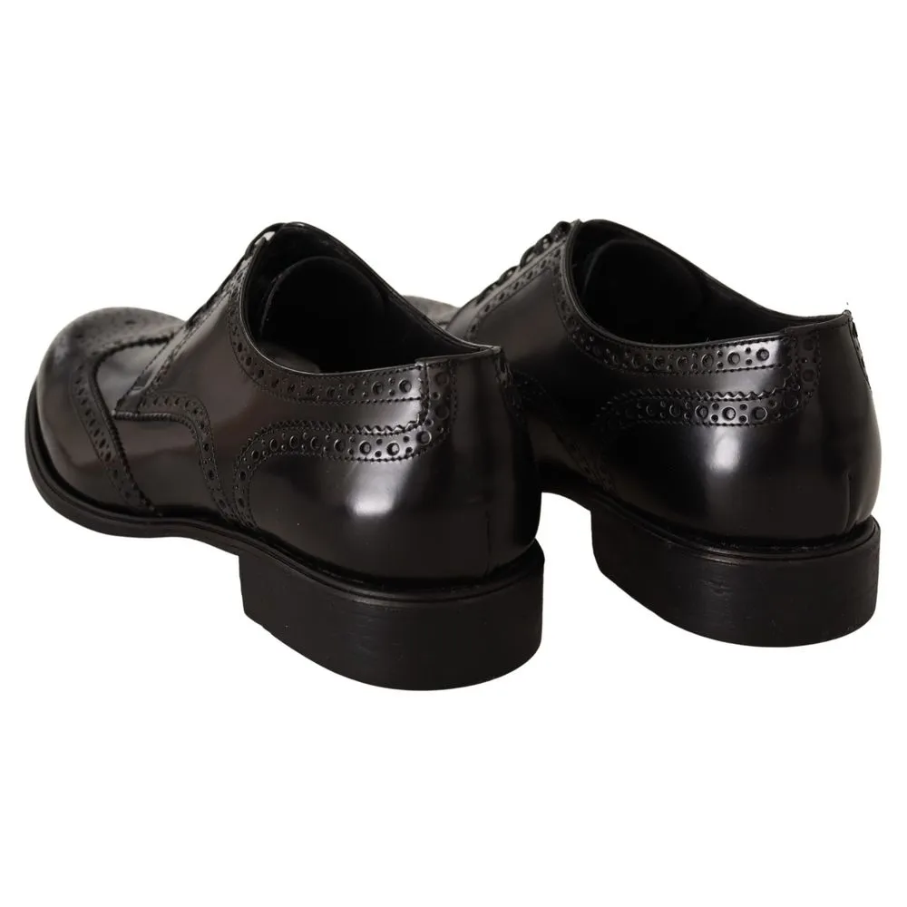 Dolce & Gabbana Leather Men's Formal