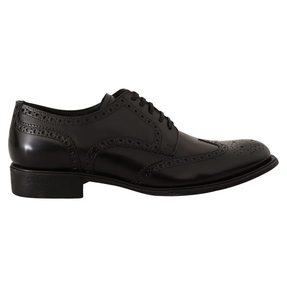 Dolce & Gabbana Leather Men's Formal
