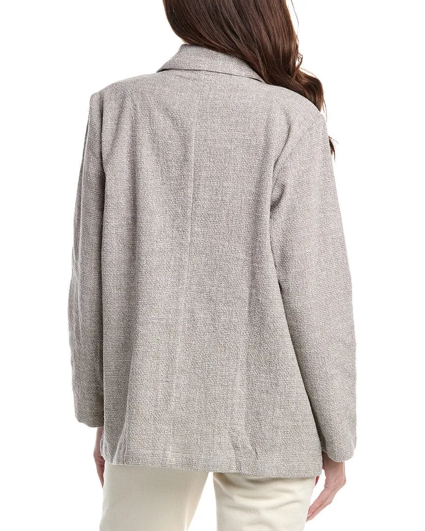 EILEEN FISHER Notch Collar Jacket