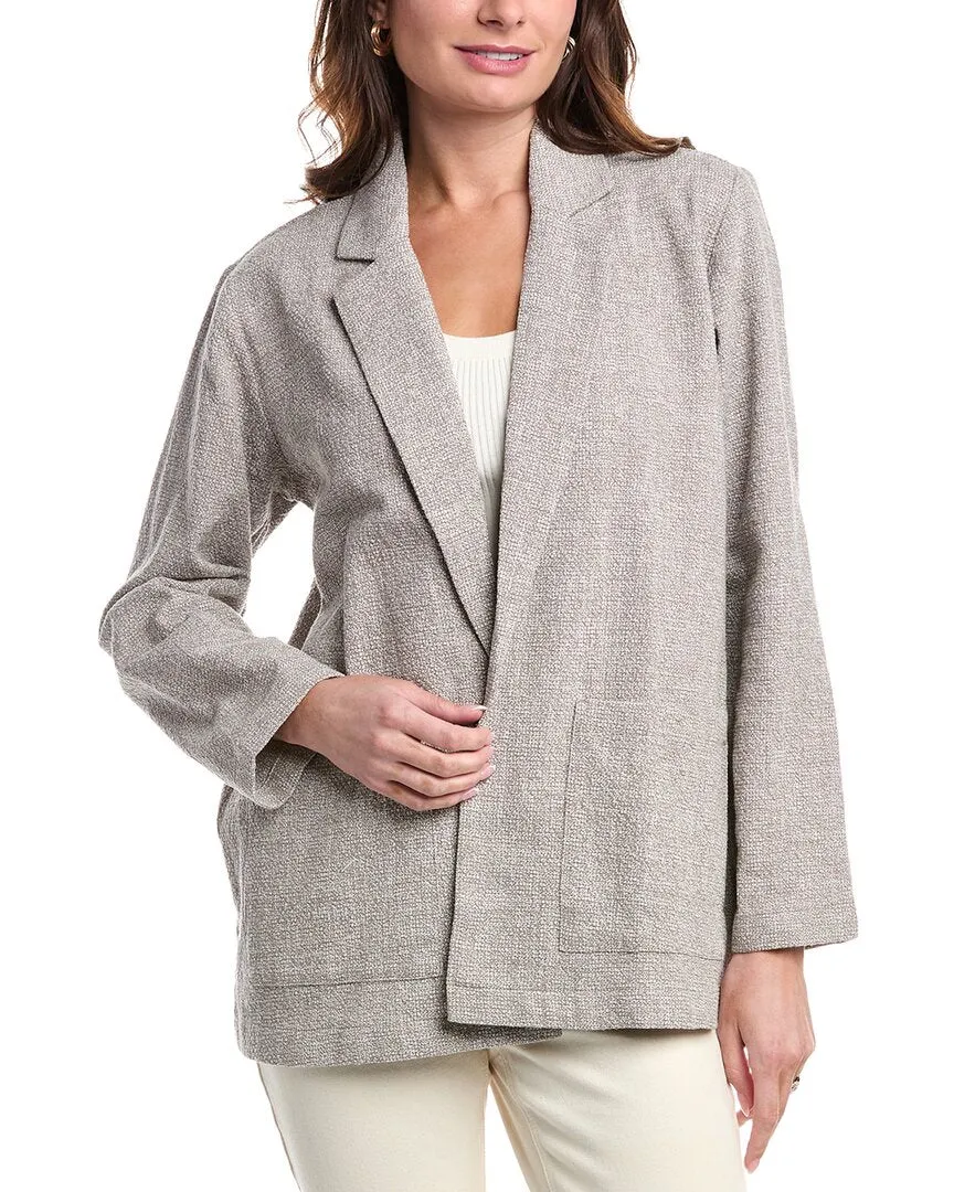 EILEEN FISHER Notch Collar Jacket