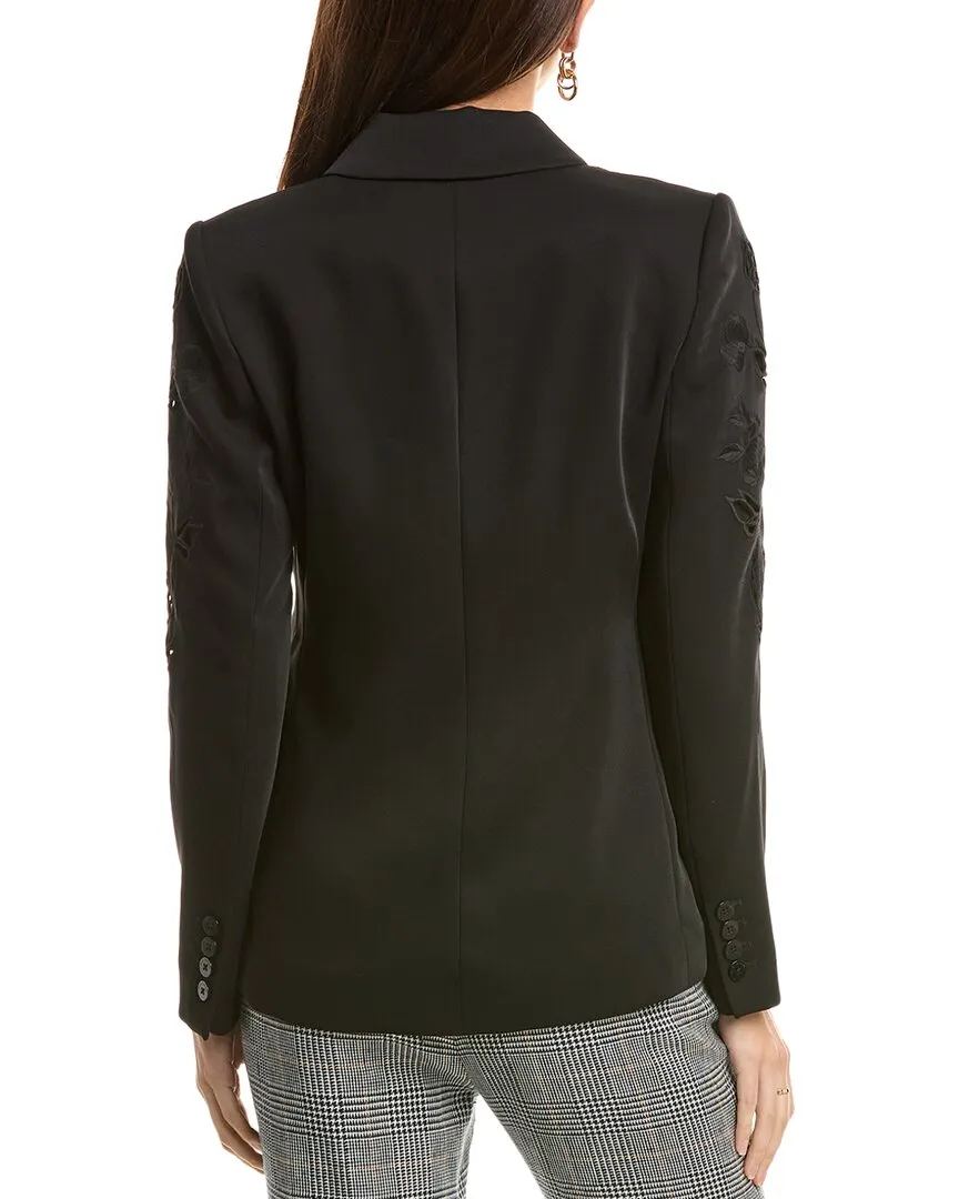 Elie Tahari Cutwork Blazer