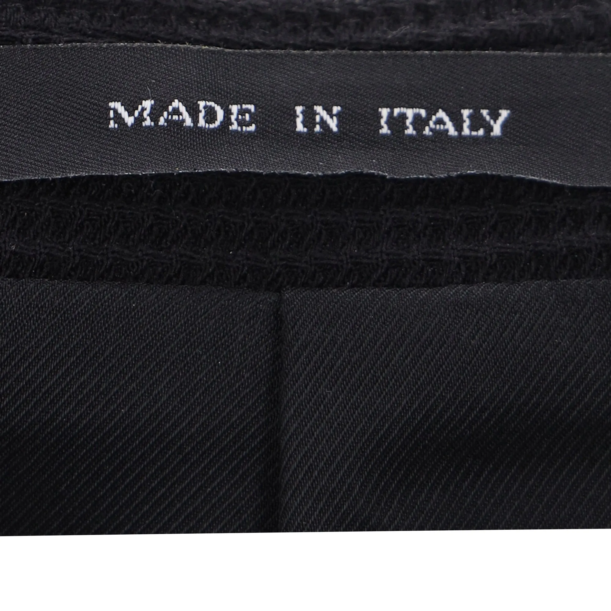 Emporio Armani Single-Breasted Balzer with Pockets in Black Wool