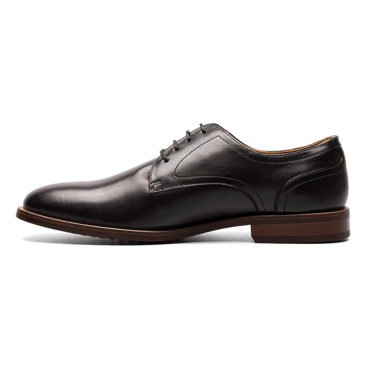 Florsheim Men's Rucci Plain Toe Oxford Black Leather