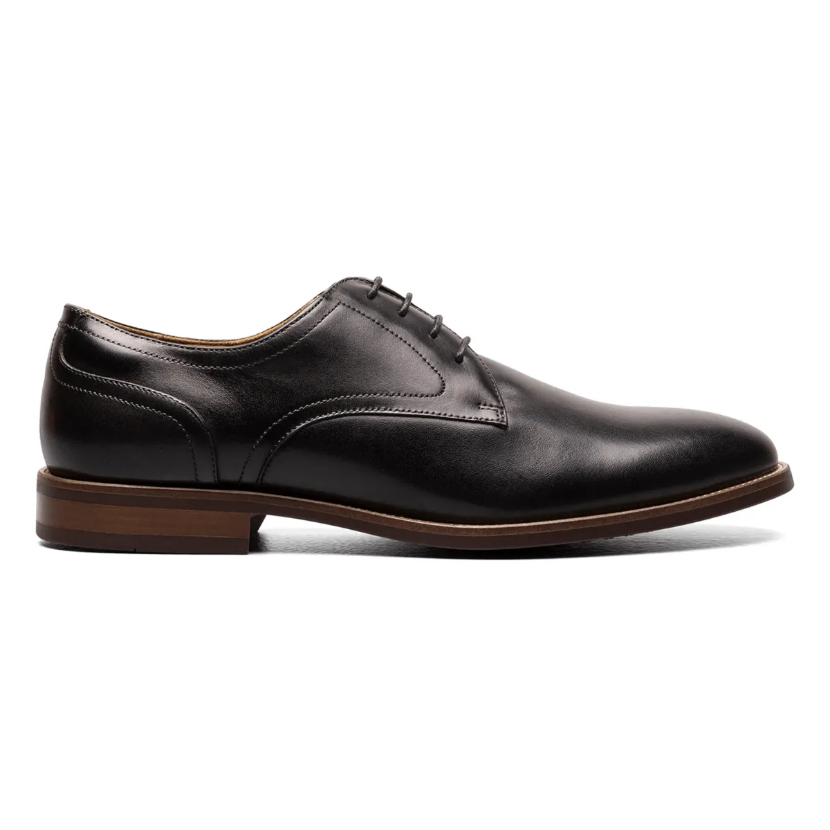 Florsheim Men's Rucci Plain Toe Oxford Black Leather