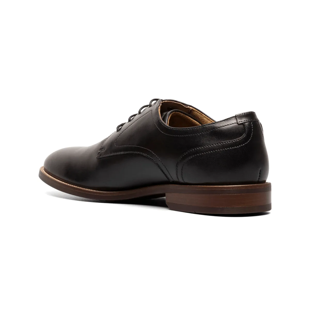 Florsheim Men's Rucci Plain Toe Oxford Black Leather