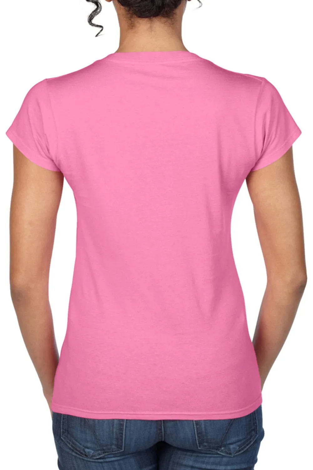 Gildan Ladies Soft Style Short Sleeve V-Neck T-Shirt