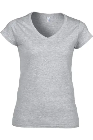 Gildan Ladies Soft Style Short Sleeve V-Neck T-Shirt