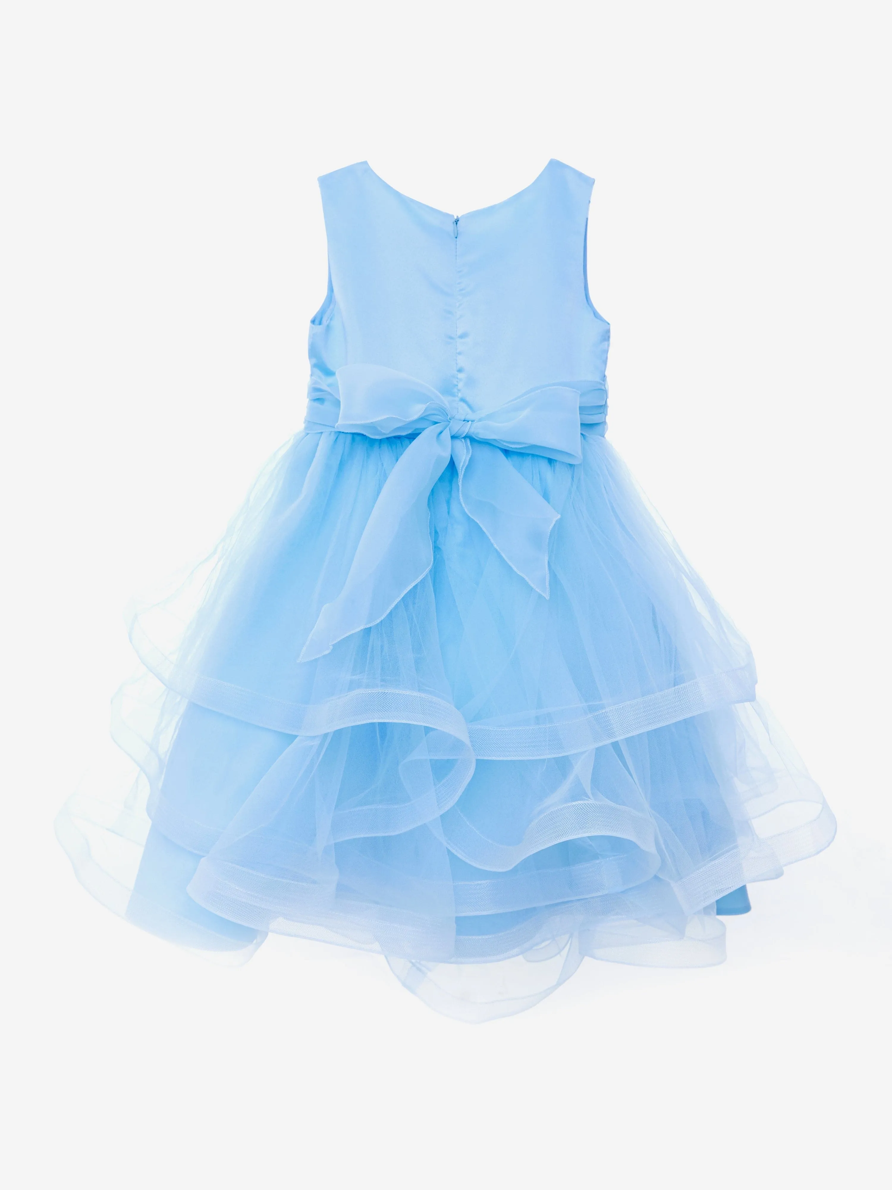Girls Fairy Frost Dress in Blue