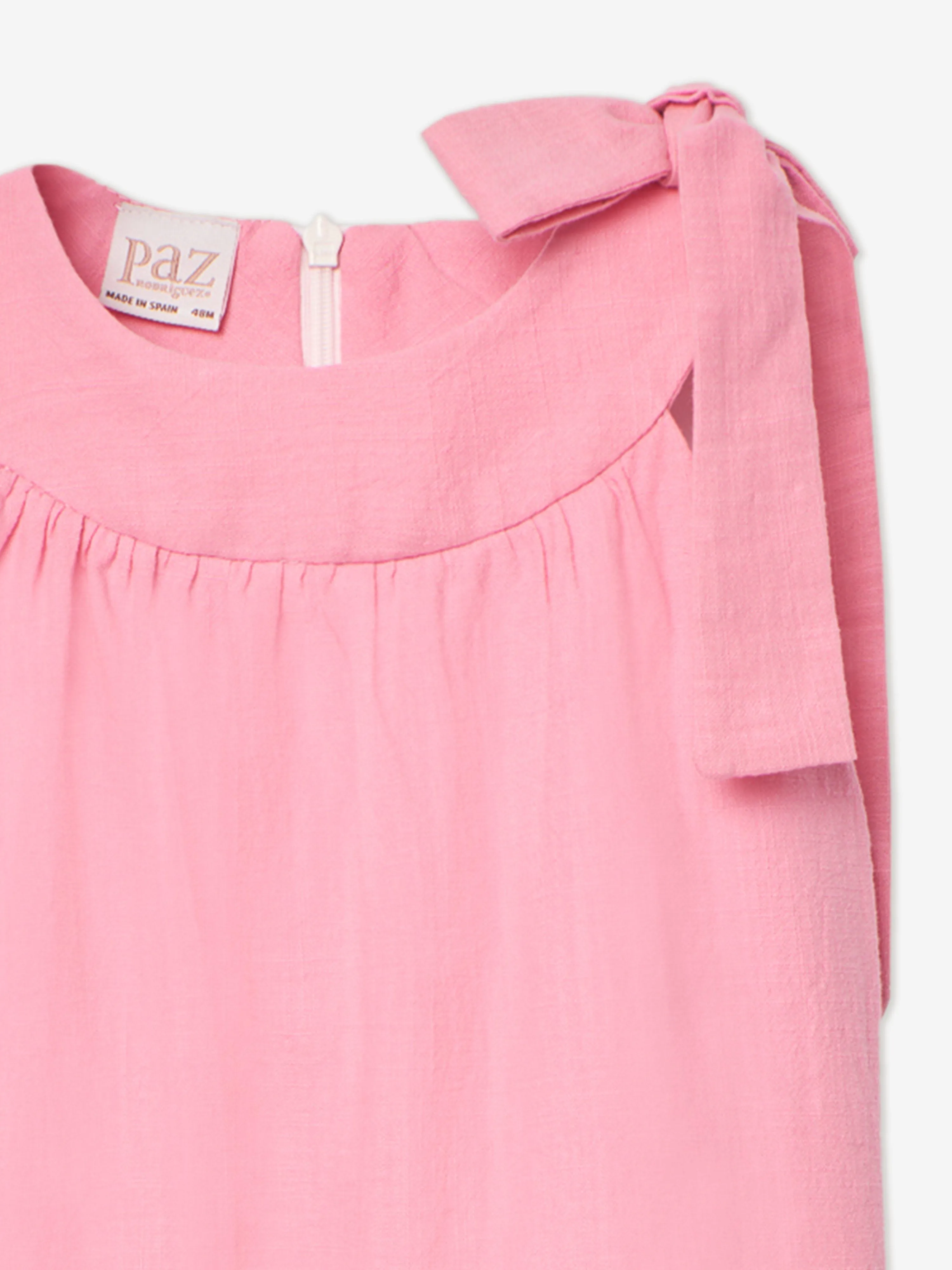 Girls Floral Dress in Pink