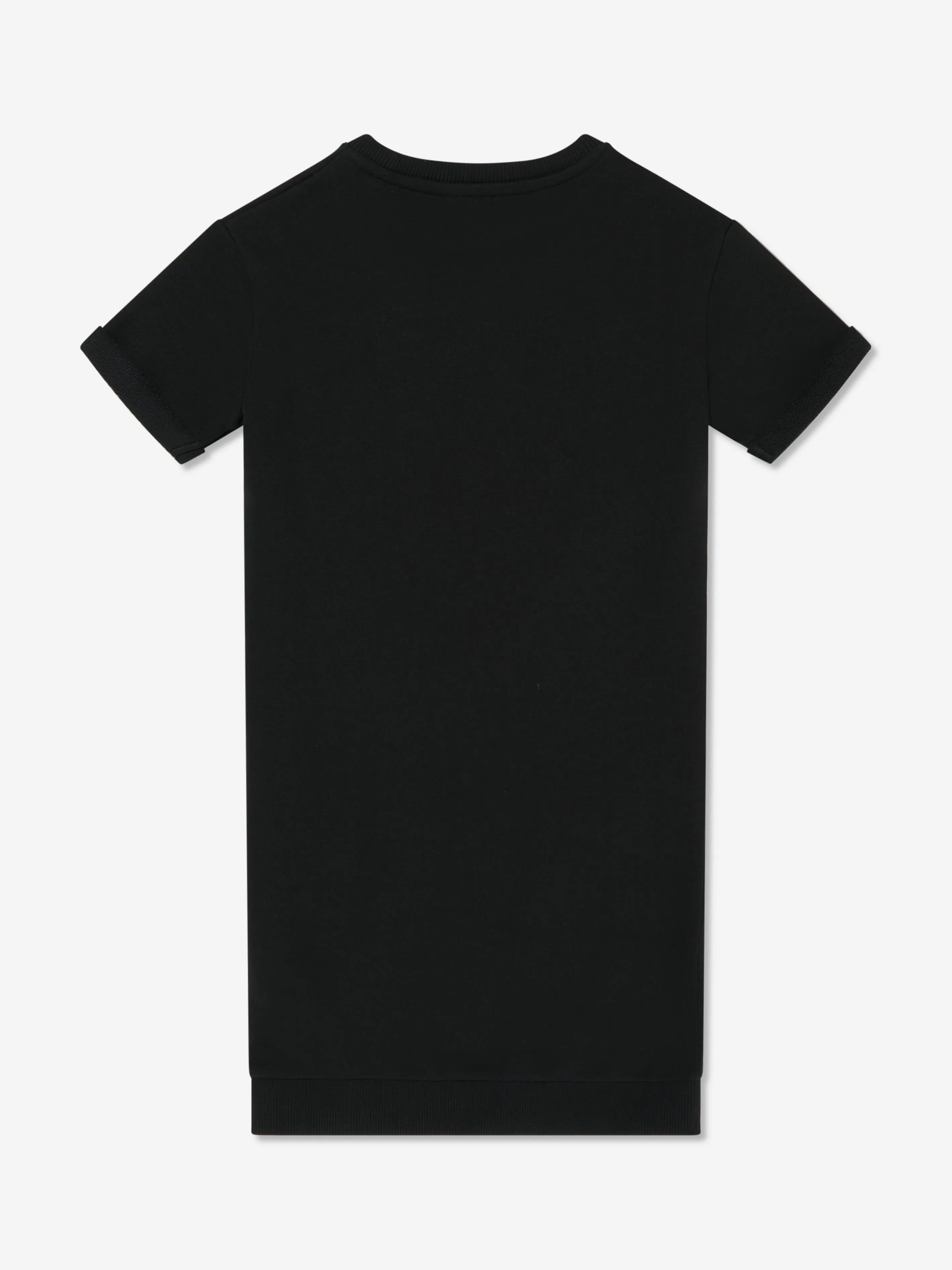 Girls Logo Sweater Dress in Black
