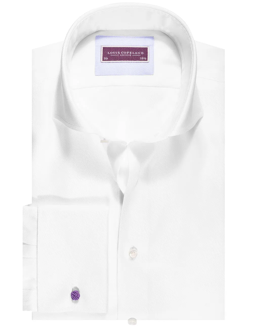 Gullit Twill Journey Shirt Double Cuff Super Slim Fit White
