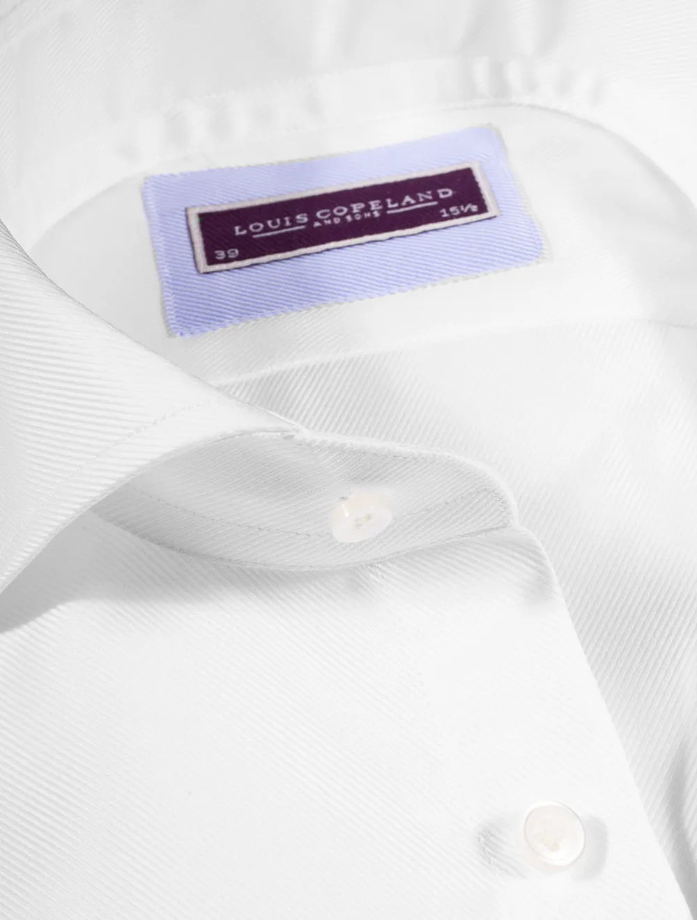Gullit Twill Journey Shirt Double Cuff Super Slim Fit White