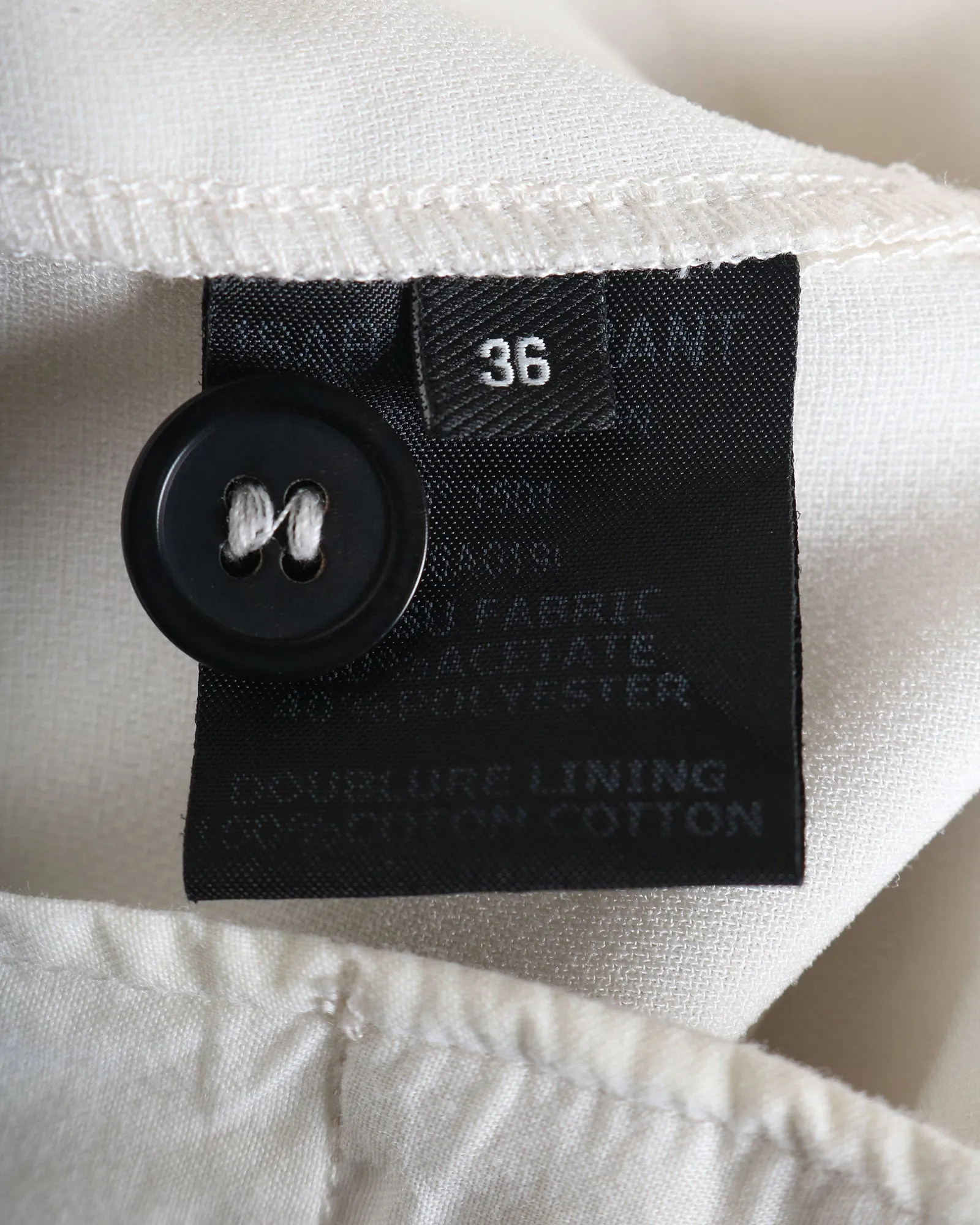 Isabel Marant Cropped Trousers in Ivory Acetate