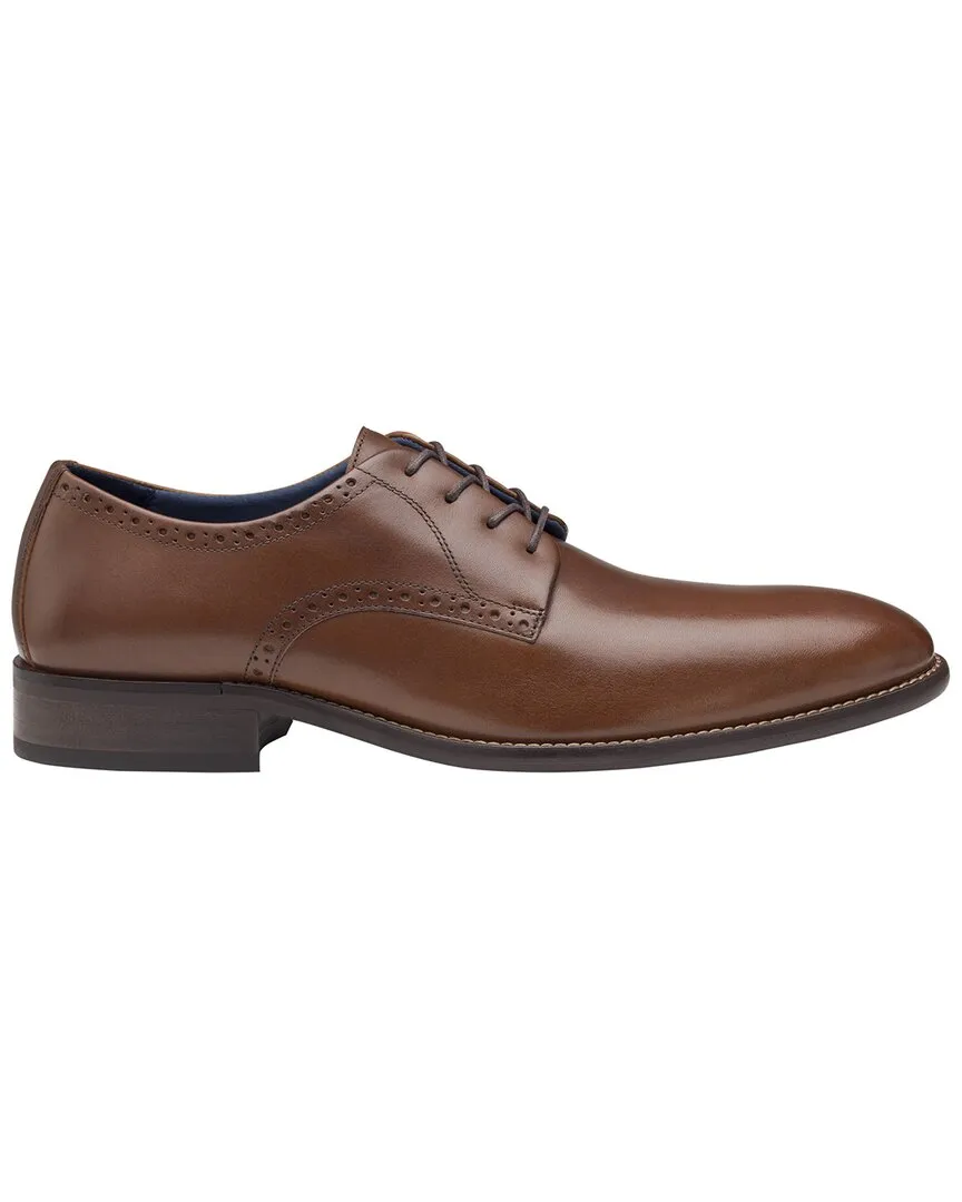 Johnston & Murphy Stockton Plain Toe Leather Oxford