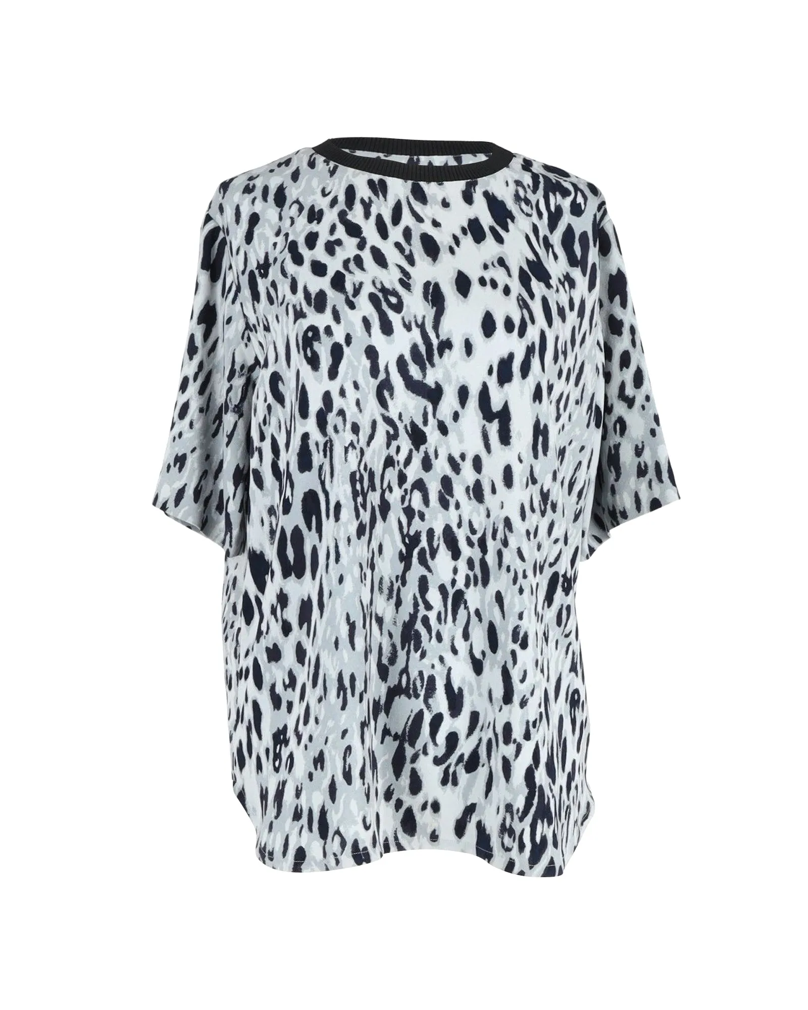 Joseph Leopard-Print T-shirt in Multicolor Cotton