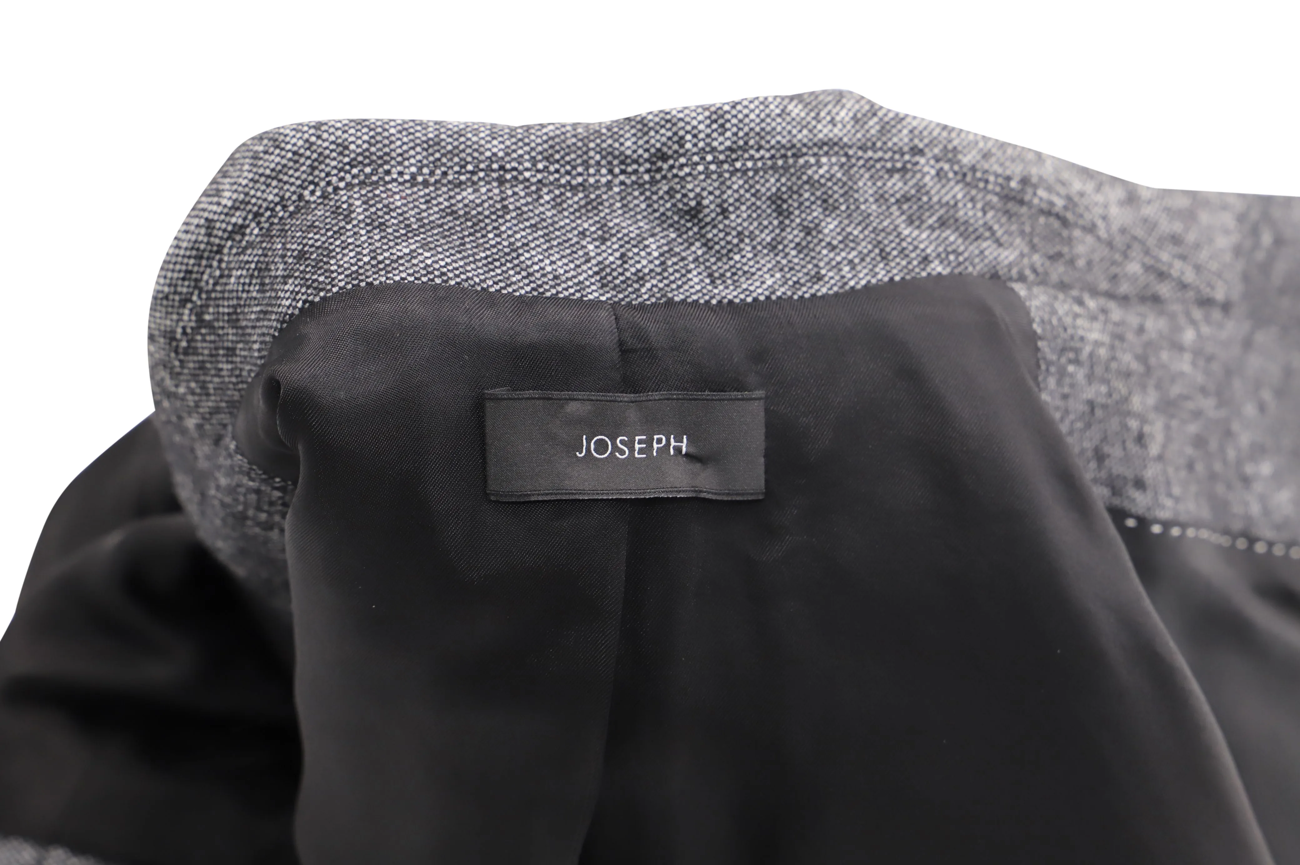 Joseph Single Breasted Blazer in Grey Wool