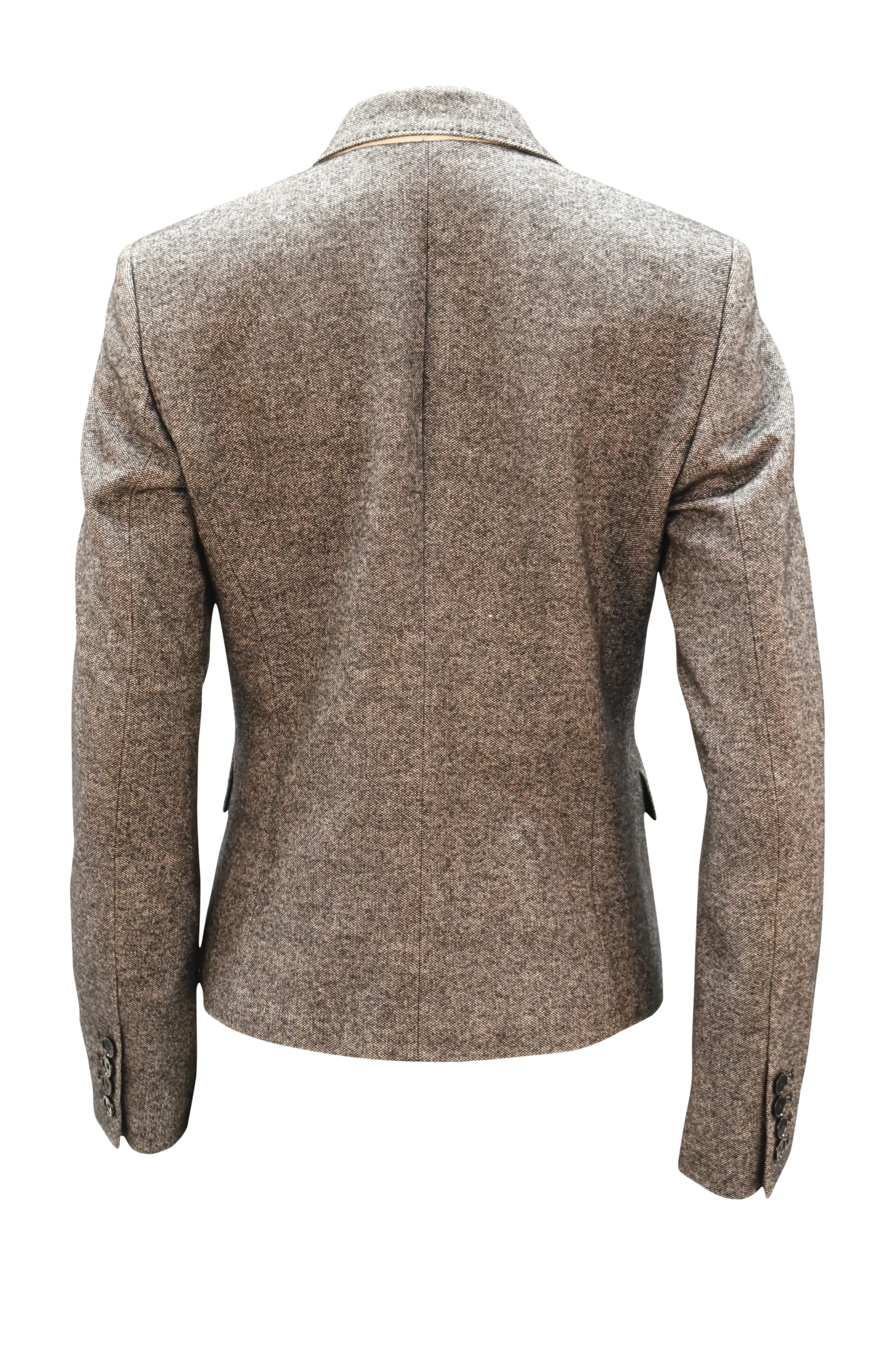 Joseph Single Breasted Blazer in Grey Wool