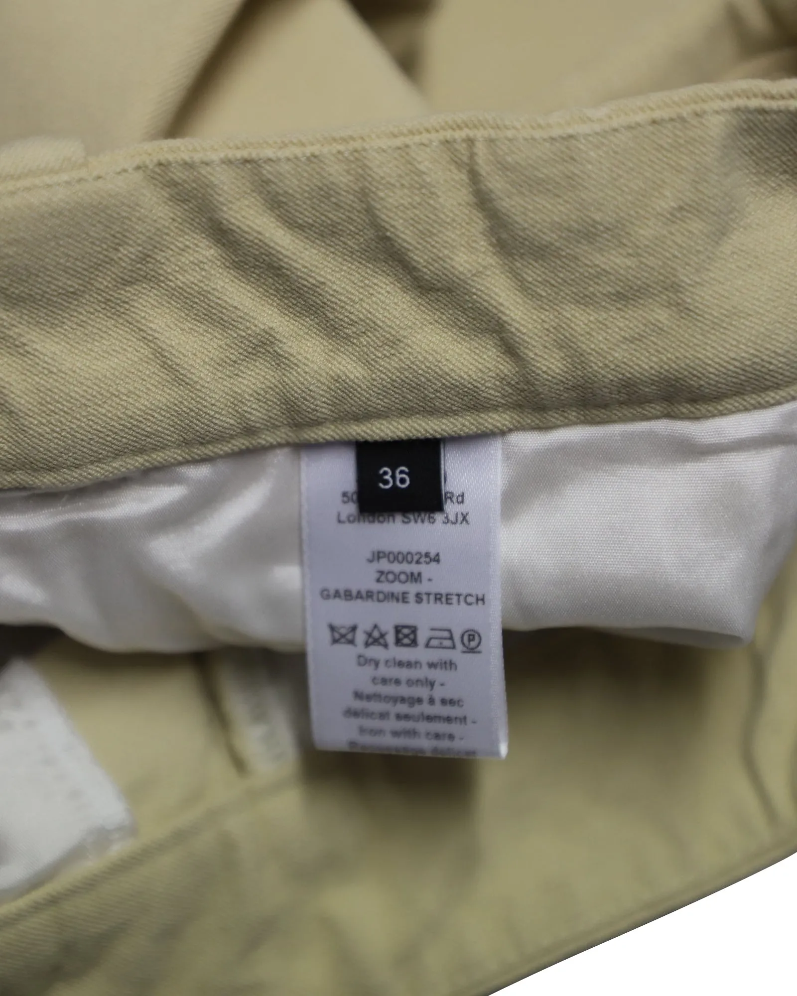 Joseph Straight-Cut Trousers in Cream Viscose