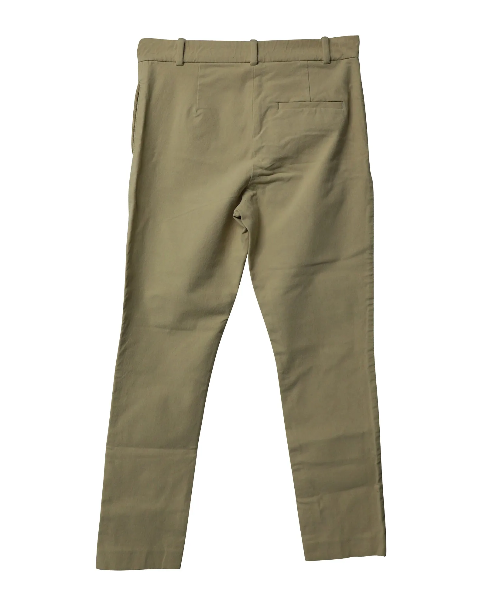 Joseph Straight-Cut Trousers in Cream Viscose