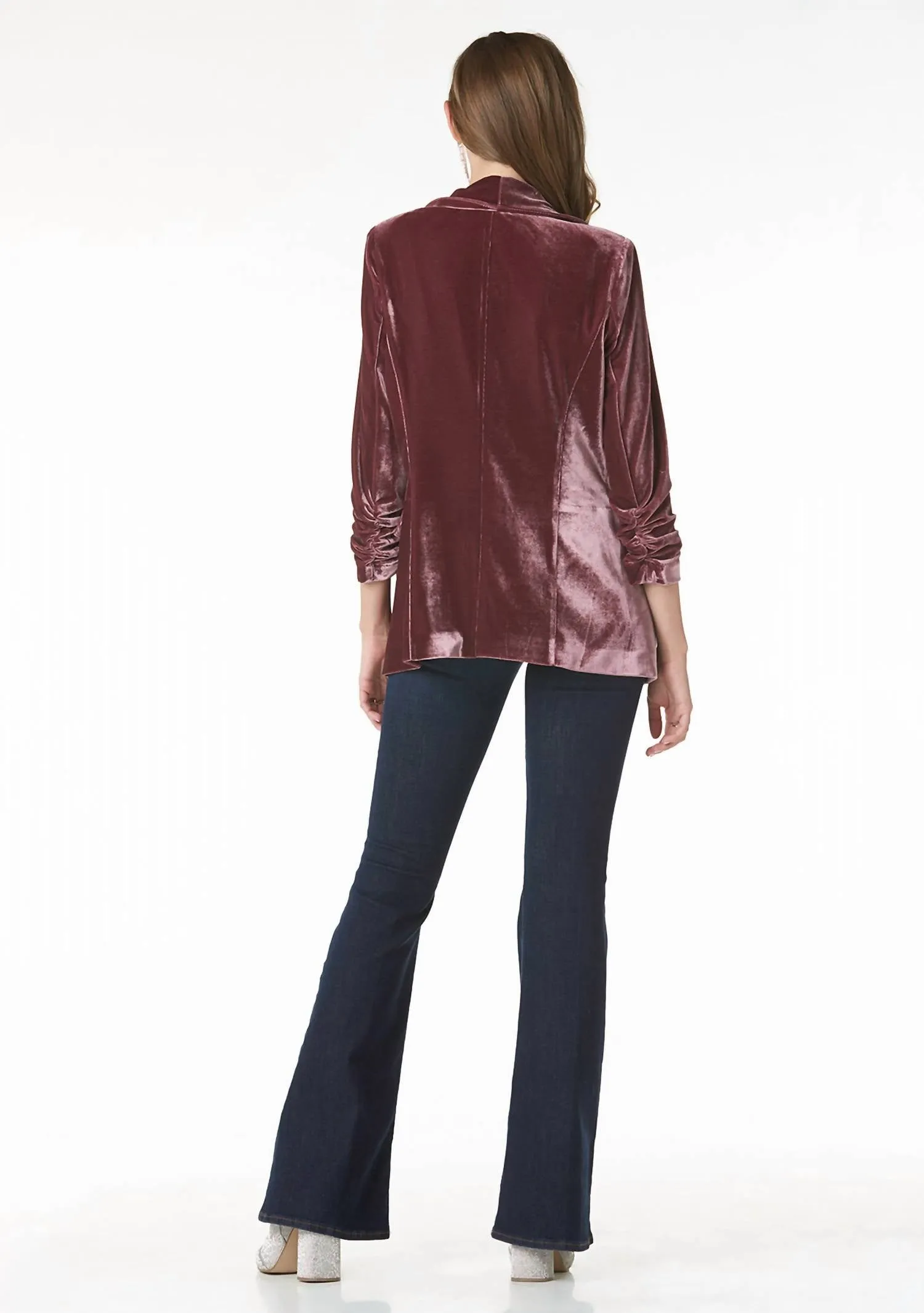 Kia Velour Blazer In Windsor Wine