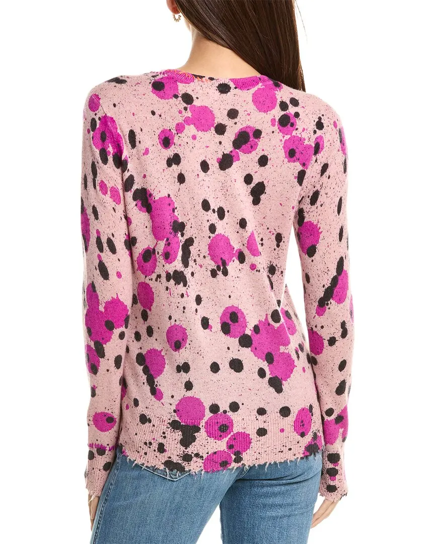 Lisa Todd Splatter Wool & Cashmere-Blend Sweater