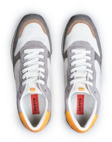 Lloyd Elmore Suede Trim Shoes Grey