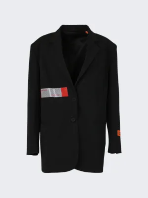 Logo Tape Tailored Blazer