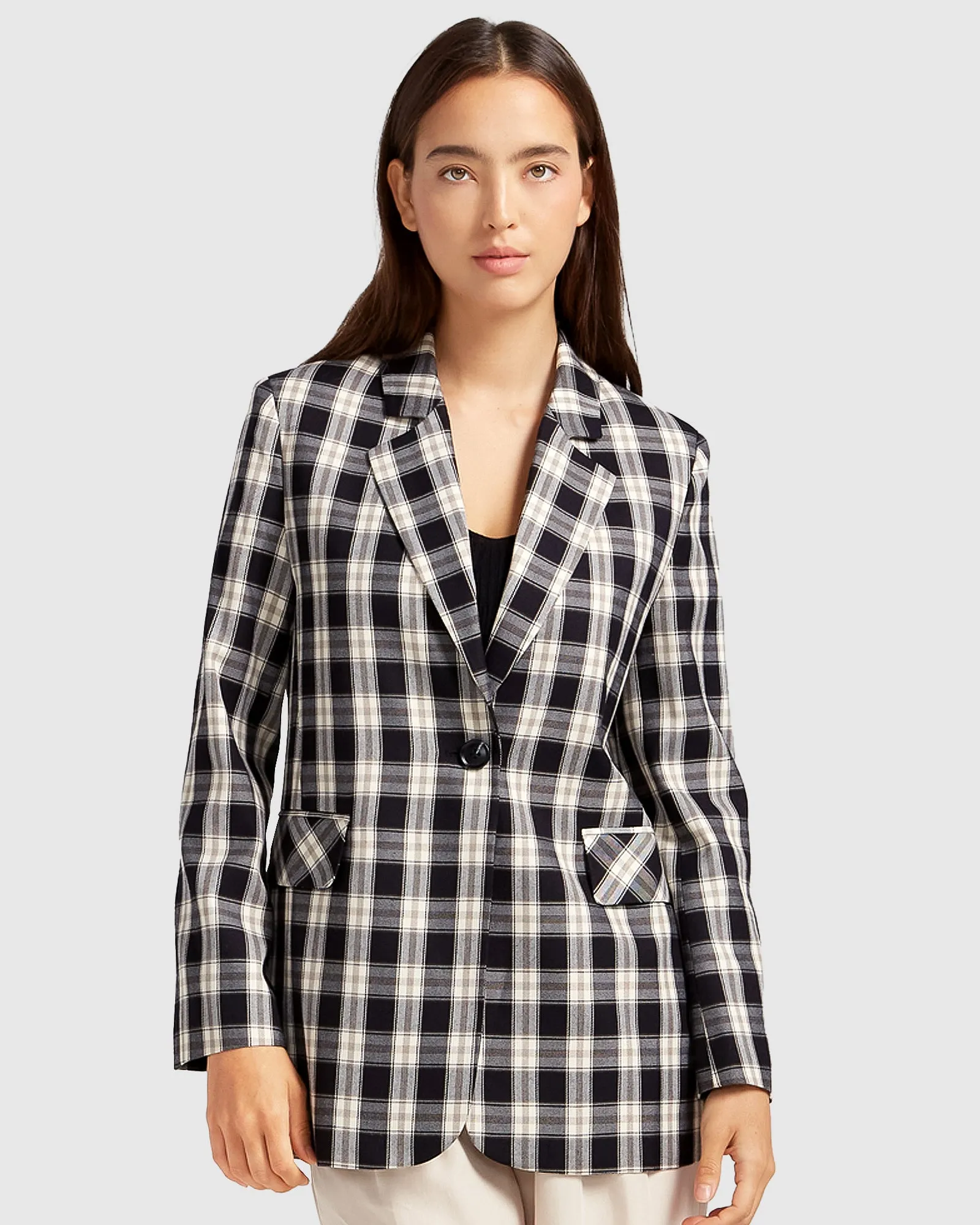 Love & Mercy Striped Blazer