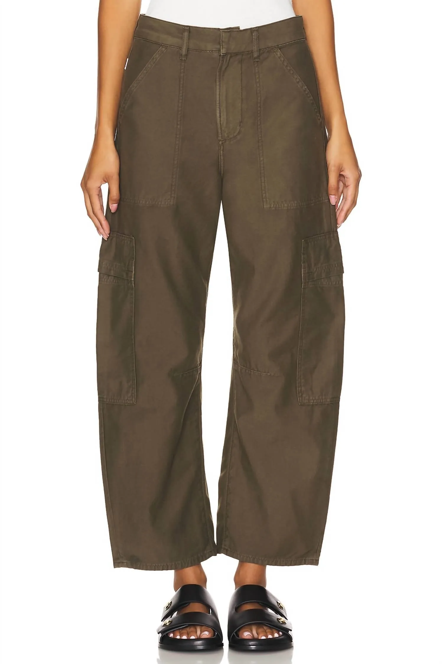 Marcelle Low Slung Cargo Pants In Costes