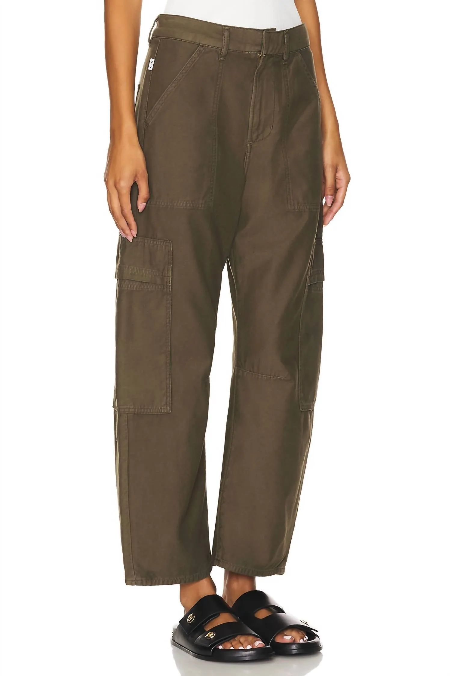 Marcelle Low Slung Cargo Pants In Costes
