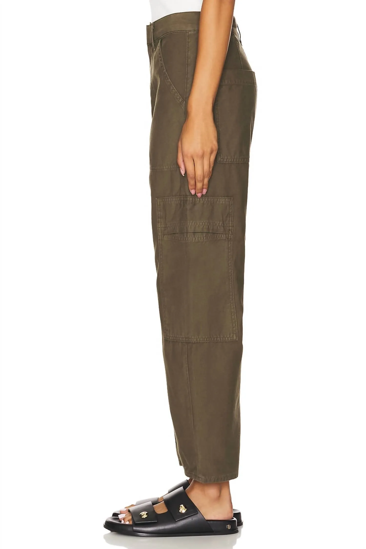 Marcelle Low Slung Cargo Pants In Costes